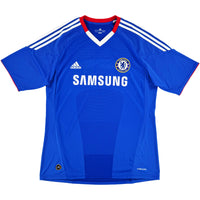 2010-11 Chelsea Thuis Shirt Drogba - 9/10 - (L) - Oldschool Voetbalshirts