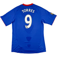 2010-11 Chelsea Thuis Shirt Torres - Oldschool Voetbalshirts