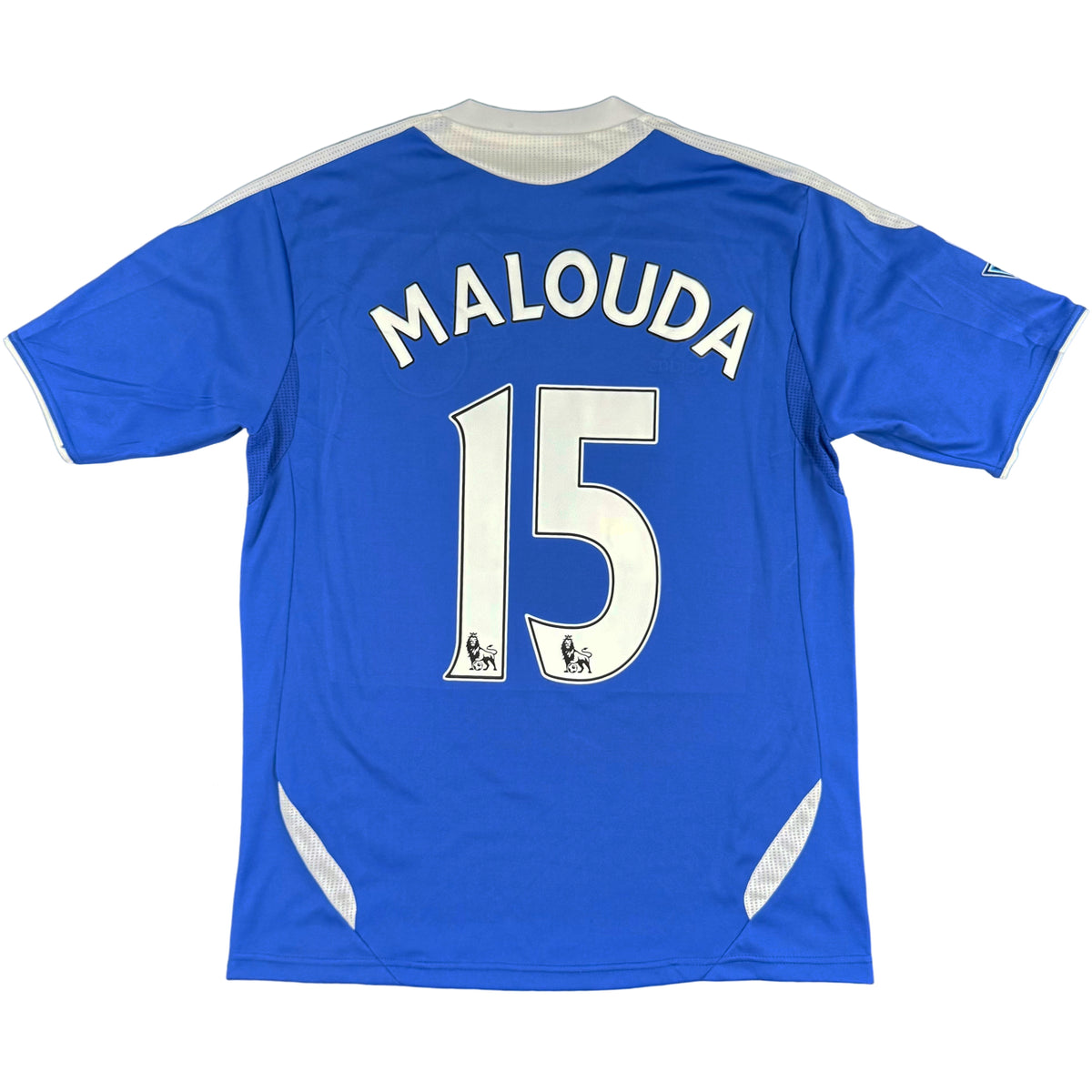 2011-12 Chelsea Thuis Shirt Malouda #15 - 8/10 - (M)