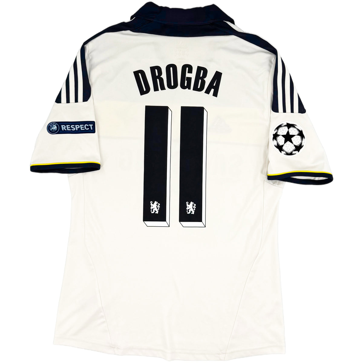 2011-12 Chelsea Derde Shirt Drogba - Oldschool Voetbalshirts