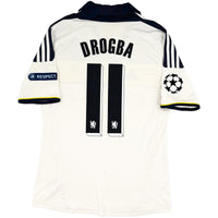 2011-12 Chelsea Derde Shirt Drogba - Oldschool Voetbalshirts