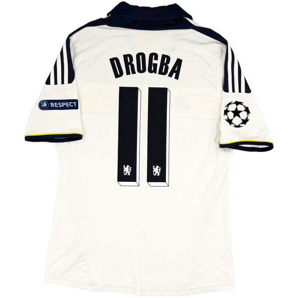 2011-12 Chelsea Derde Shirt Drogba - Oldschool Voetbalshirts