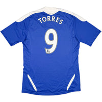 2011-12 Chelsea Thuis Shirt Torres - Oldschool Voetbalshirts