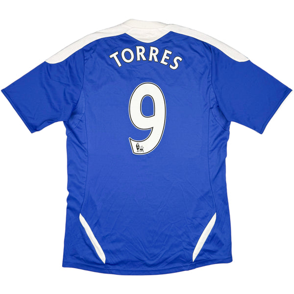 2011-12 Chelsea Thuis Shirt Torres - Oldschool Voetbalshirts