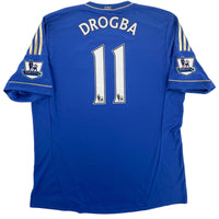 2012-13 Chelsea Thuis Shirt Drogba #11 - 8/10 - (XL)