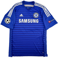 2014-15 Chelsea Thuis Shirt Hazard - Oldschool Voetbalshirts
