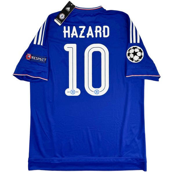 2015-16 Chelsea Thuis Shirt Hazard - Oldschool Voetbalshirts