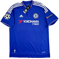 2015-16 Chelsea Thuis Shirt Hazard - Oldschool Voetbalshirts