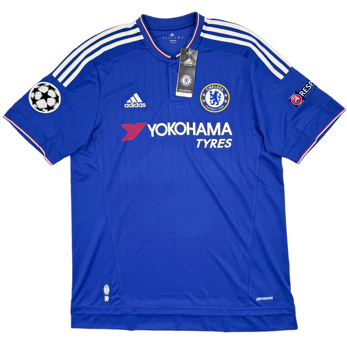 2015-16 Chelsea Thuis Shirt Hazard - Oldschool Voetbalshirts