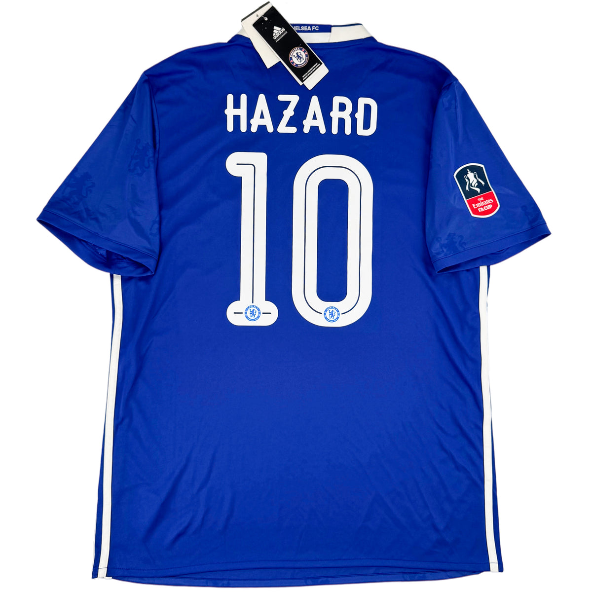 2016-17 Chelsea Thuis Shirt Hazard - Oldschool Voetbalshirts