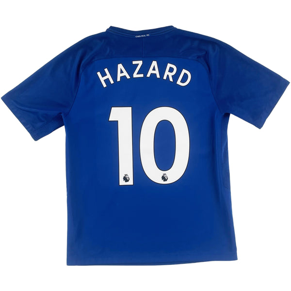 2017-18 Chelsea Thuis Shirt Hazard - Oldschool Voetbalshirts