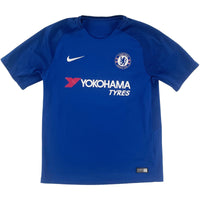 2017-18 Chelsea Thuis Shirt Hazard - Oldschool Voetbalshirts