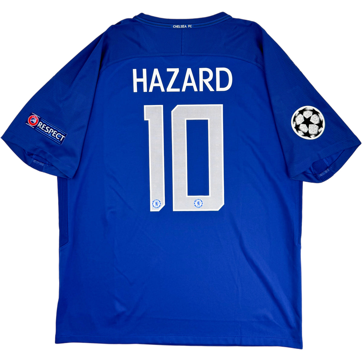 2017-18 Chelsea Thuis Shirt Hazard - Oldschool Voetbalshirts