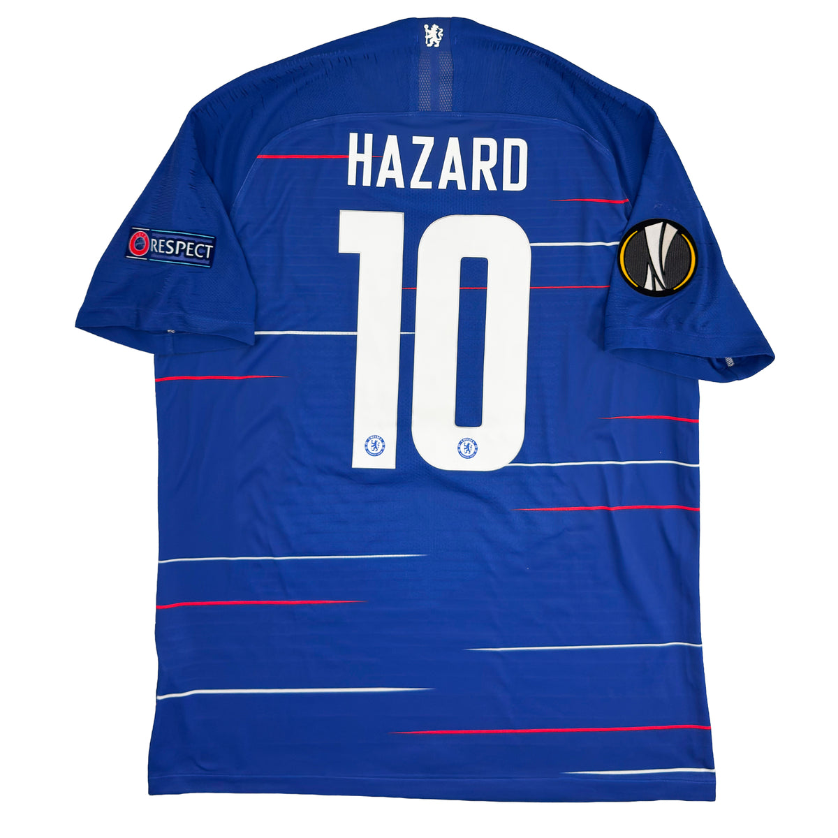 2018-19 Chelsea Pro Thuis Shirt Hazard - Oldschool Voetbalshirts