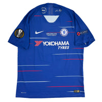 2018-19 Chelsea Pro Thuis Shirt Hazard - Oldschool Voetbalshirts