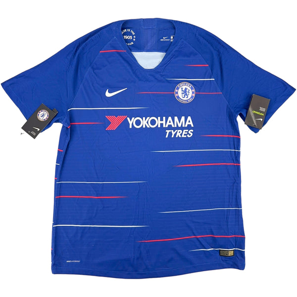 2018-19 Chelsea Pro Thuis Shirt Hazard - Oldschool Voetbalshirts