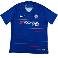 2018-19 Chelsea Authentic Thuis Shirt - 10/10 - (L) - Oldschool Voetbalshirts