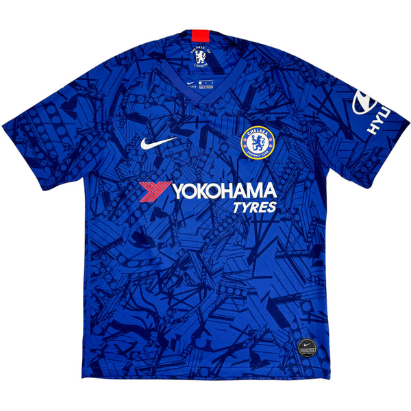 2019-20 Chelsea Thuis Shirt Hazard - Oldschool Voetbalshirts