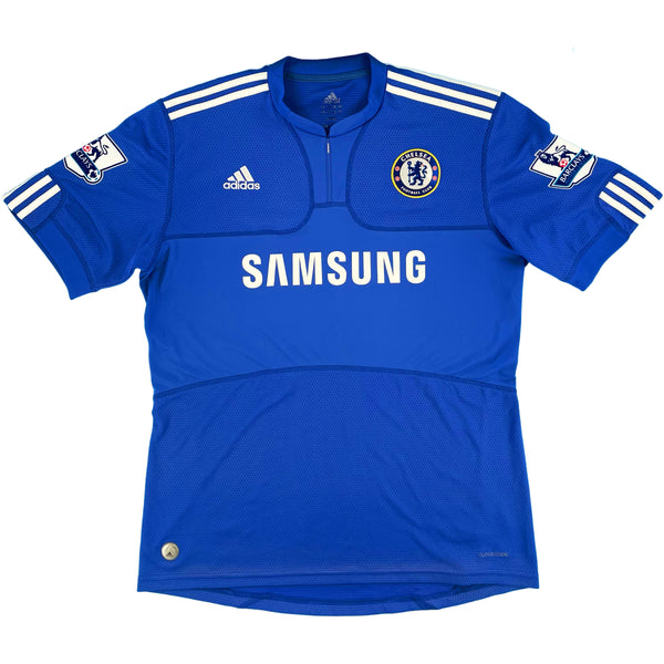 2009-10 Chelsea Thuis Shirt Drogba #11 - 8/10 - (L) - Oldschool Voetbalshirts