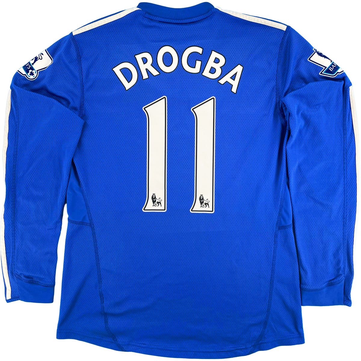 2009-10 Chelsea Thuis Shirt Drogba #11 - 9/10 - (M) - Oldschool Voetbalshirts