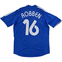 2006-08 Chelsea Thuis Shirt Robben #16 - 7/10 - (L) - Oldschool Voetbalshirts