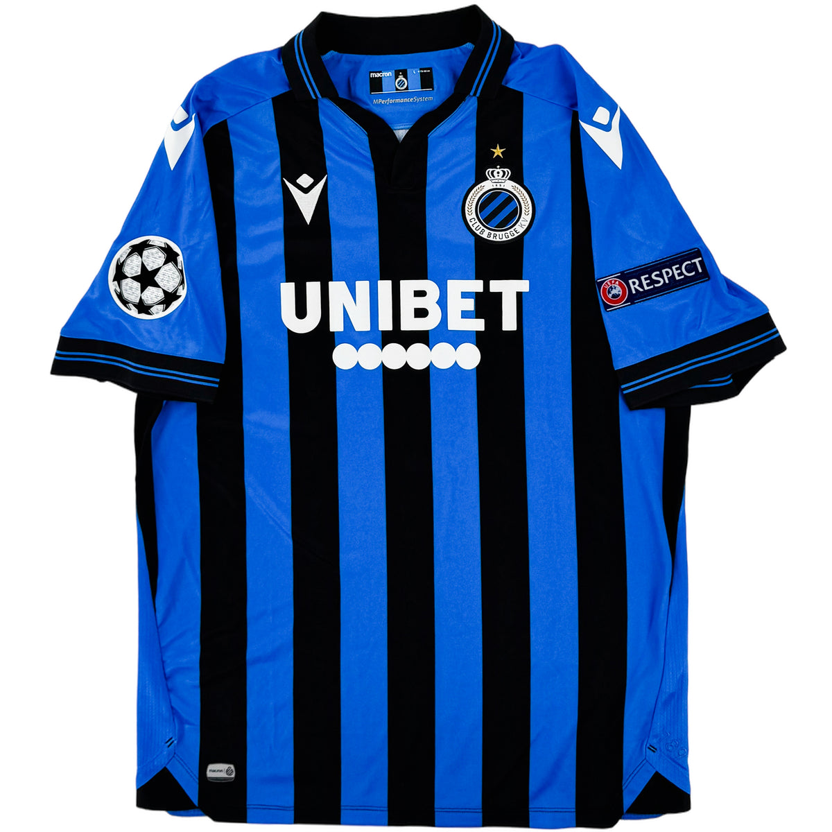 2022-23 Club Brugge Thuis Shirt Lang - Oldschool Voetbalshirts