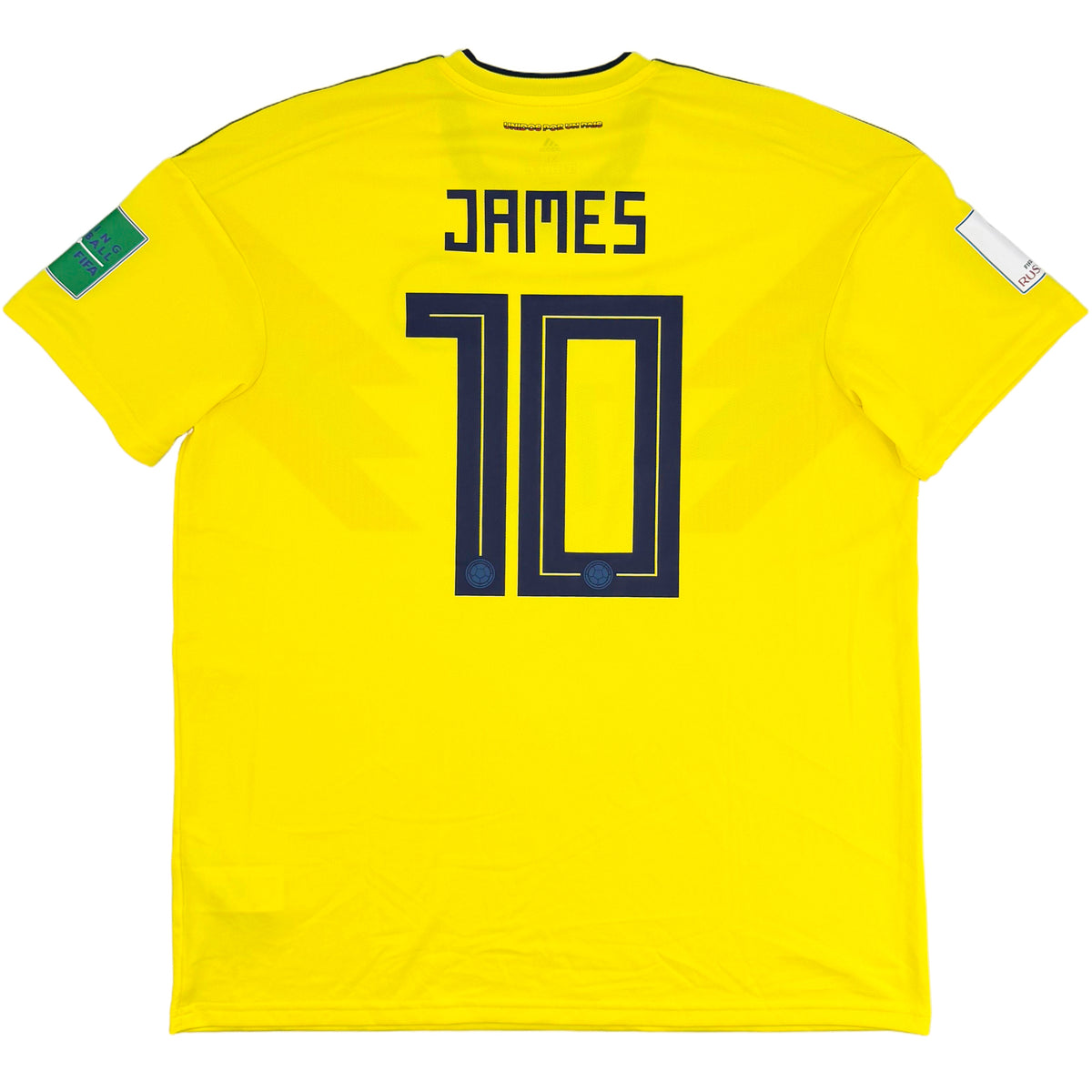 2018 Colombia WK Thuis Shirt James - Oldschool Voetbalshirts