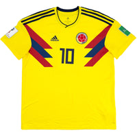 2018 Colombia WK Thuis Shirt James - Oldschool Voetbalshirts