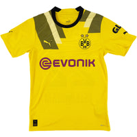 2022-23 Borussia Dortmund Thuis Shirt Bellingham #22 - 9/10 - (S) - Oldschool Voetbalshirts