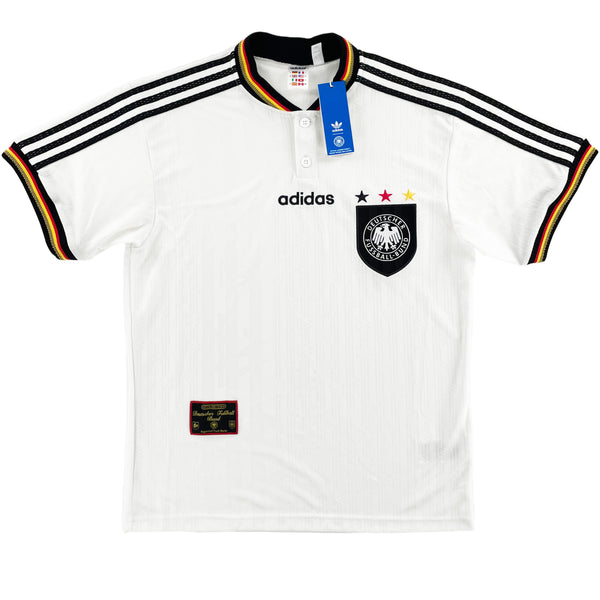 1996 Duitsland EK Thuis Shirt Heruitgave - Oldschool Voetbalshirts