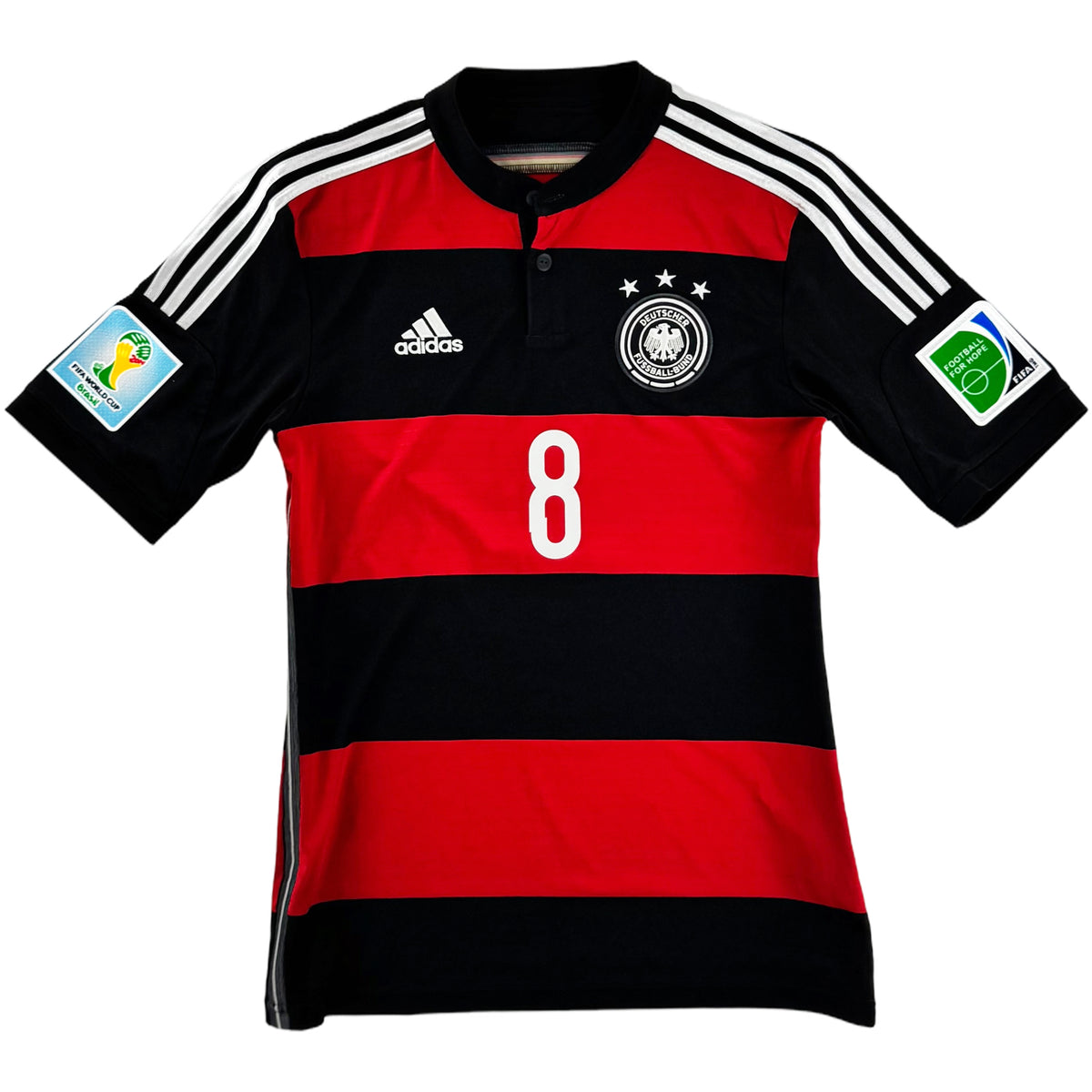 2014 Duitsland WK Uit Shirt Özil - Oldschool Voetbalshirts