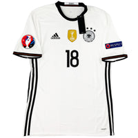 2016 Duitsland EK Pro Thuis Shirt Kroos - Oldschool Voetbalshirts