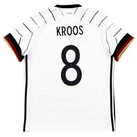 2020 Duitsland EK Thuis Shirt Kroos #8 - 7/10 - (L) - Oldschool Voetbalshirts