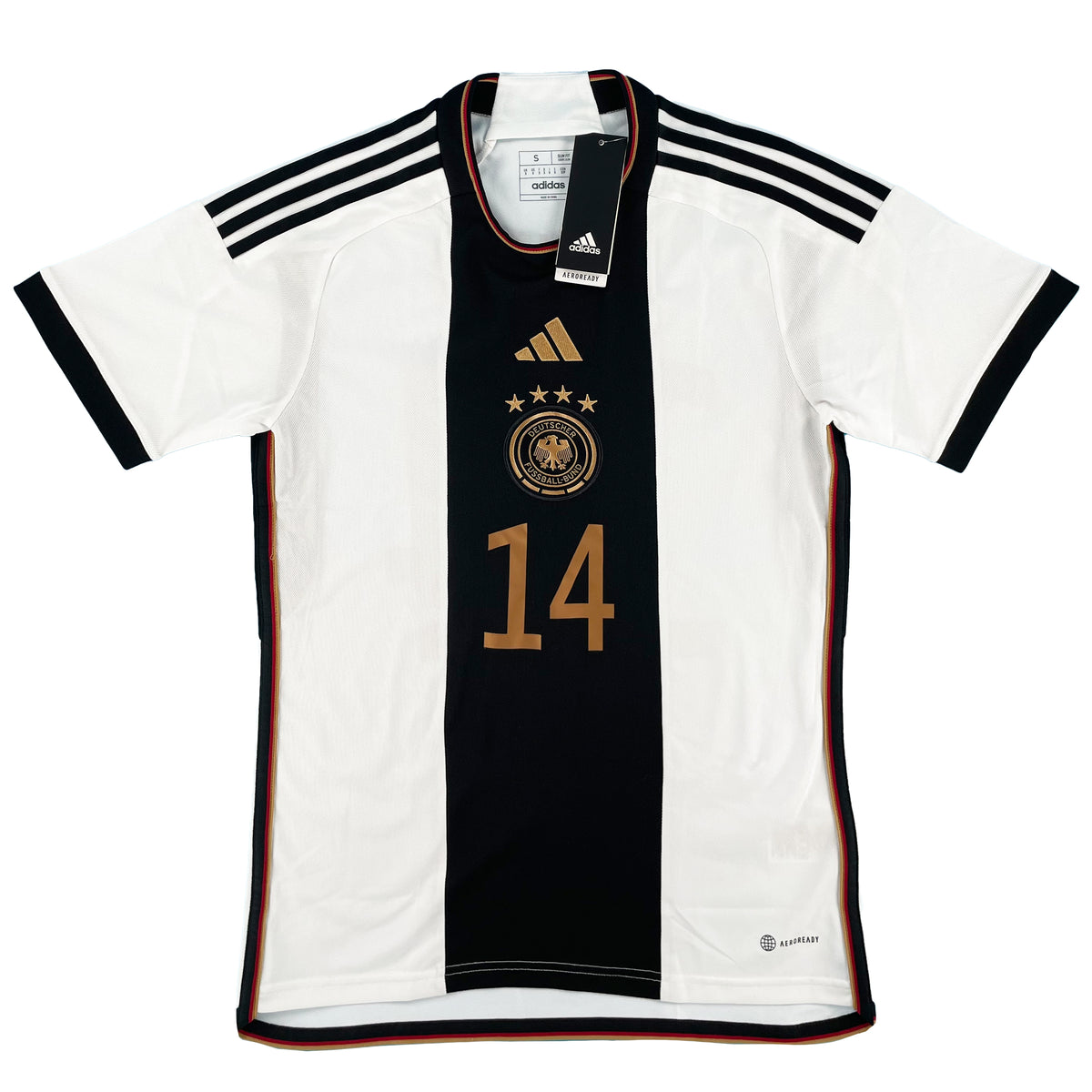 Germany - Home Shirt - MUSIALA #14 - 2022 World Cup - Size S - 10/10