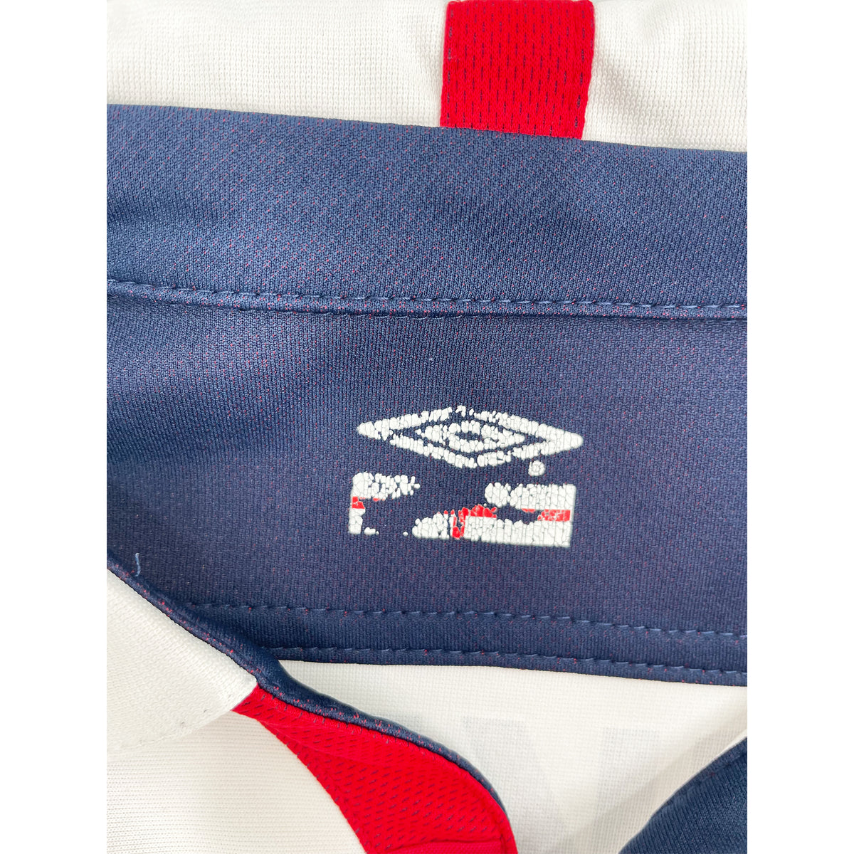 2004 Engeland EK Thuis Shirt Beckham - Oldschool Voetbalshirts