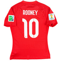 2014 Engeland WK Pro Uit Shirt Rooney - Oldschool Voetbalshirts