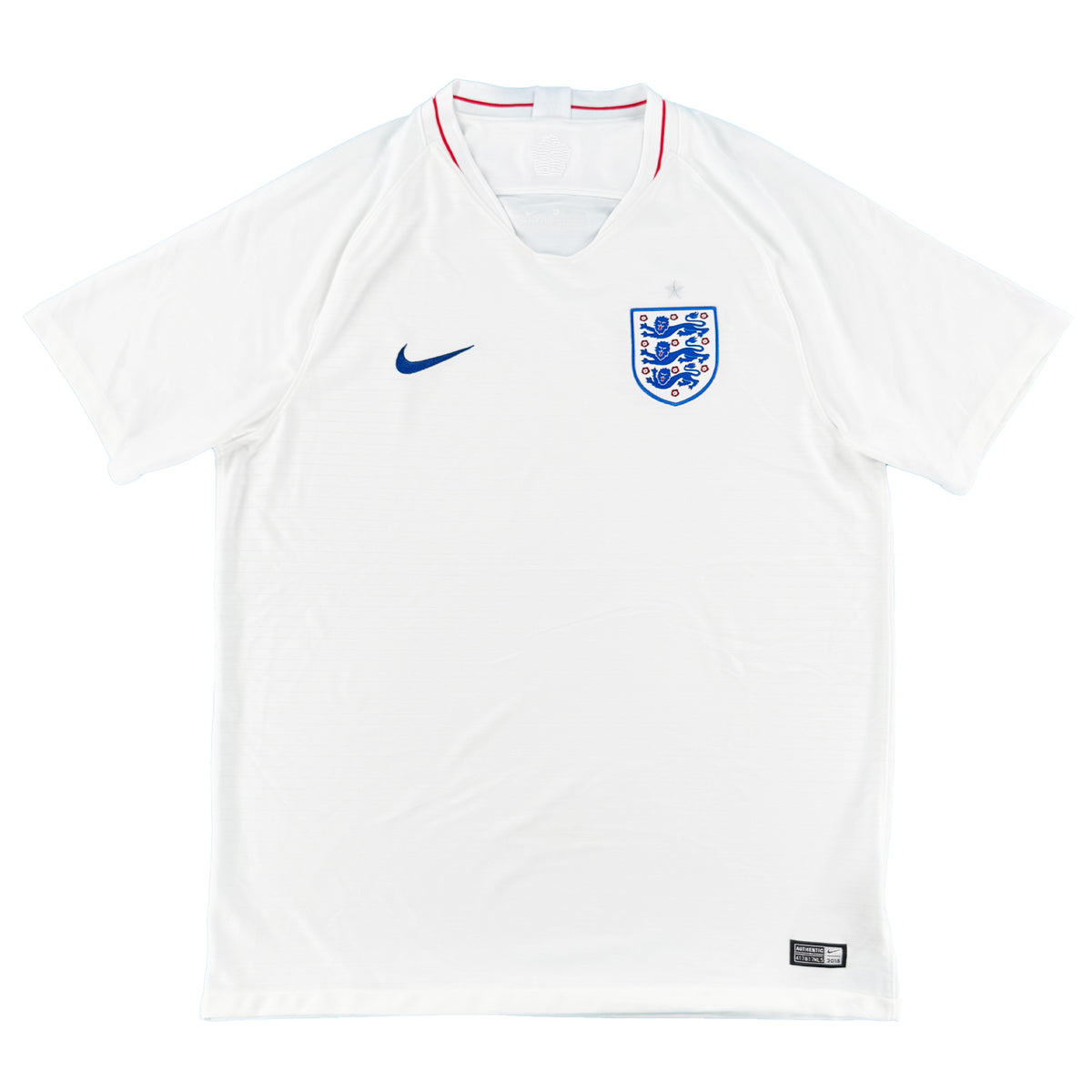 England - Home Shirt - 2018 World Cup - Size XL - 10/10