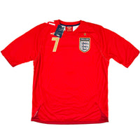 2006 Engeland WK Uit Shirt Beckham