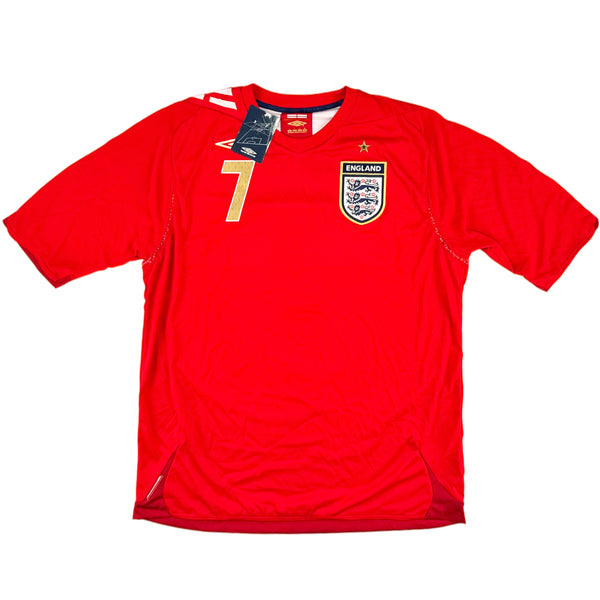 2006 Engeland WK Uit Shirt Beckham