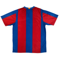2007-08 Barcelona Thuis Shirt - 9/10 - (XL) - Oldschool Voetbalshirts