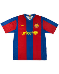 Barcelona - Home Shirt - 2007/08 - Size L