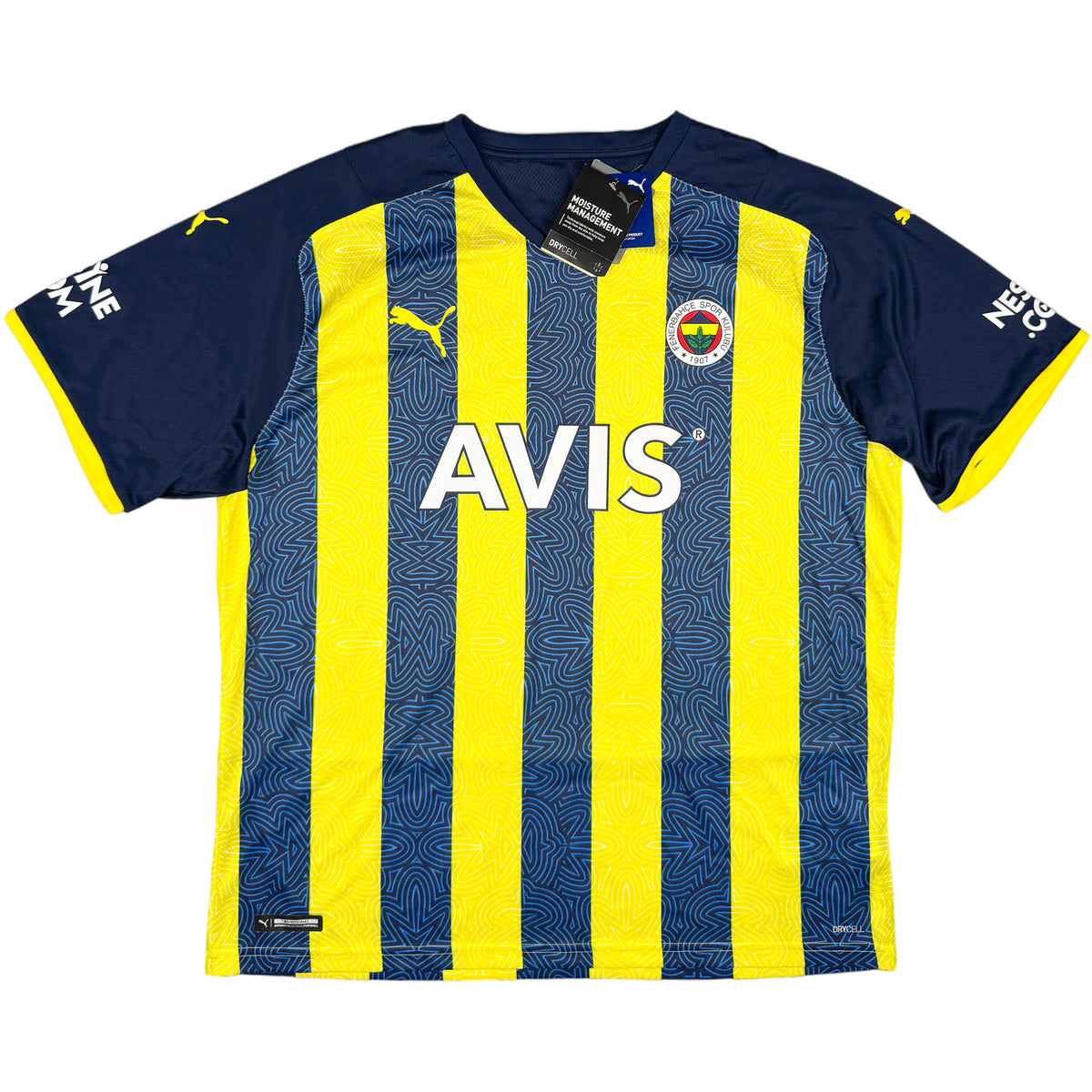 2021-22 Fenerbahce Thuis Shirt - Oldschool Voetbalshirts