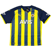 2021-22 Fenerbahce Thuis Shirt - Oldschool Voetbalshirts