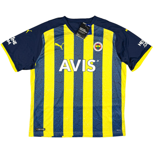 2021-22 Fenerbahce Thuis Shirt - Oldschool Voetbalshirts