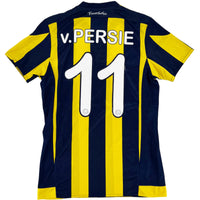 2015-16 Fenerbahçe Thuis Shirt Van Persie #11 - 9/10 - (S) - Oldschool Voetbalshirts
