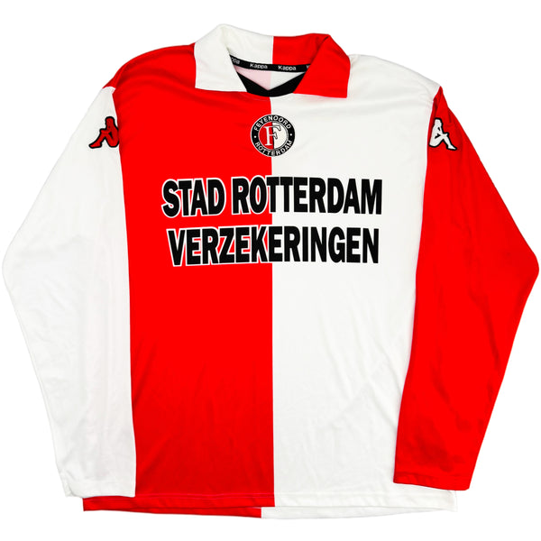 2001-02 Feyenoord Thuis Shirt - Oldschool Voetbalshirts