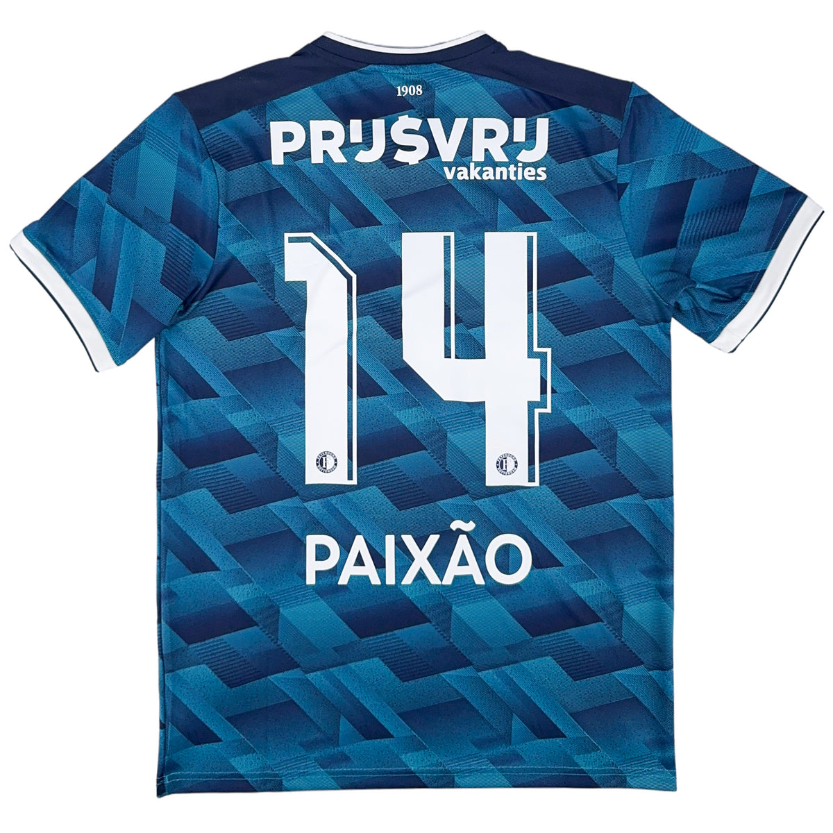 2023-24 Feyenoord Uit Shirt Paixao - Oldschool Voetbalshirts