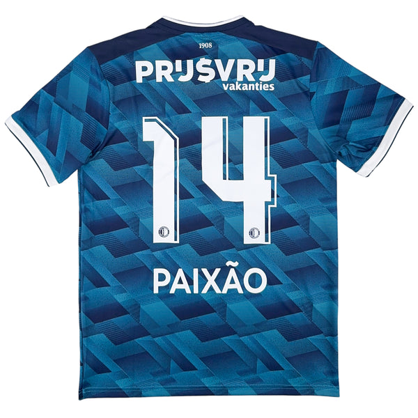2023-24 Feyenoord Uit Shirt Paixao - Oldschool Voetbalshirts