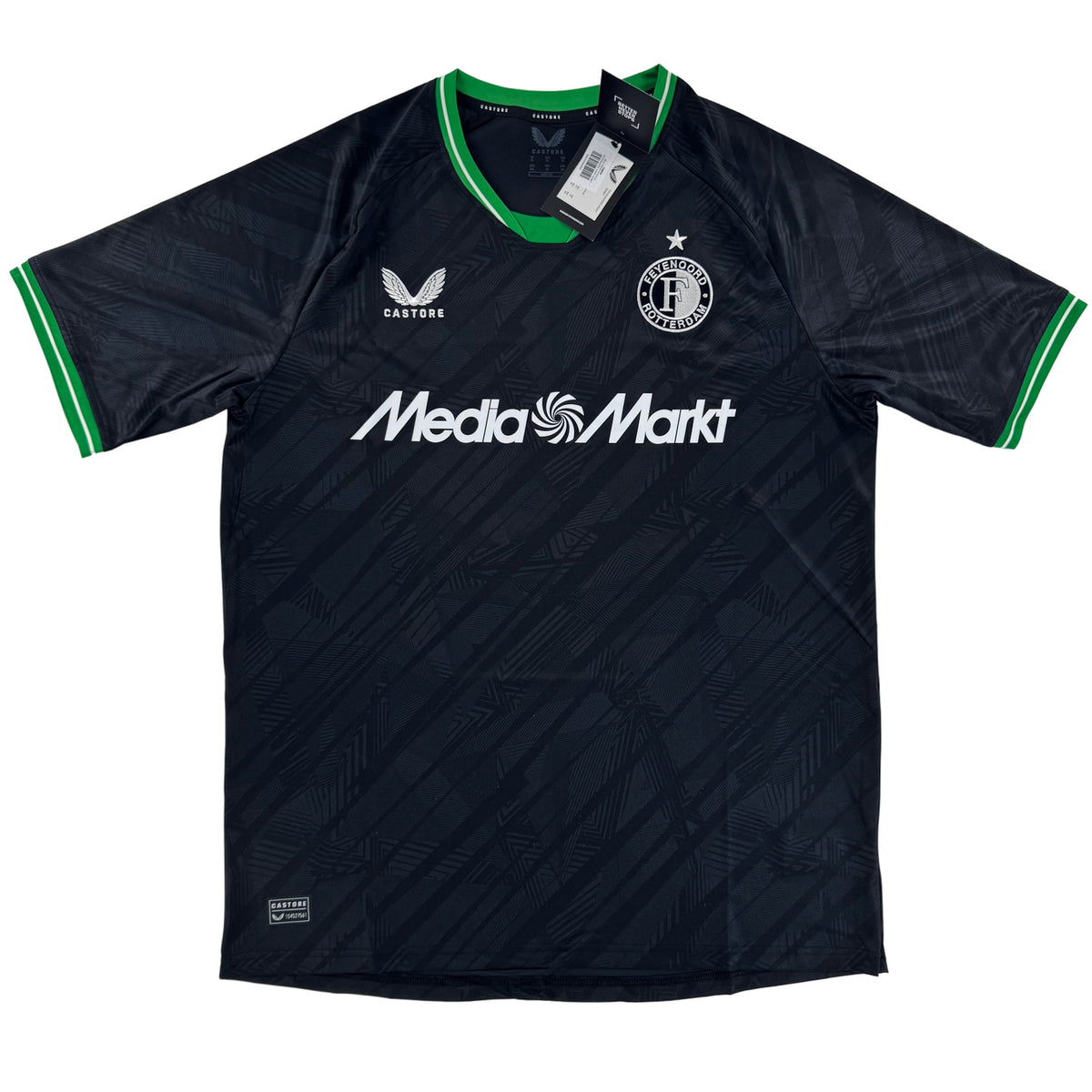 2024-25 Feyenoord Uit Shirt - 10/10 - (XL) - Oldschool Voetbalshirts