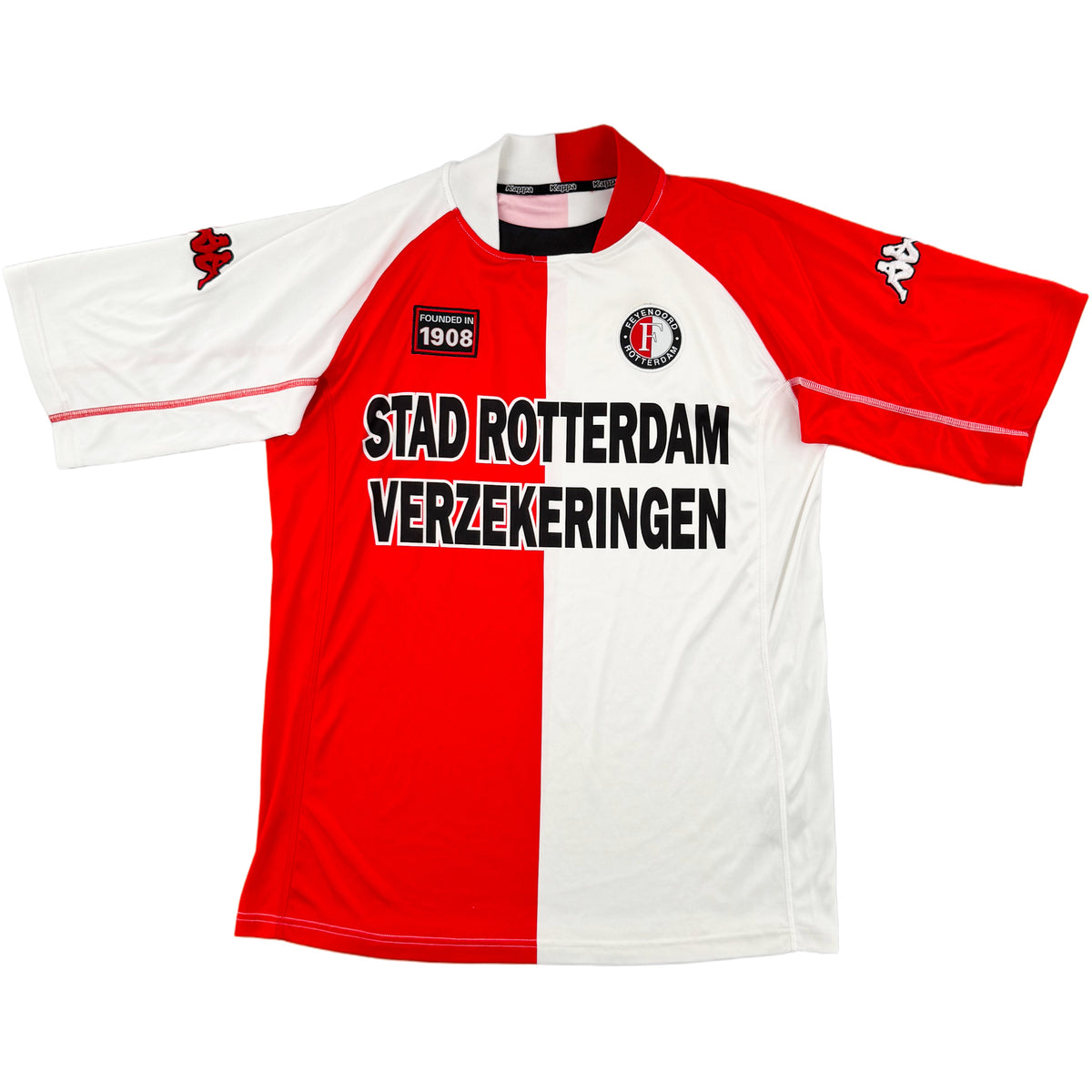2002-03 Feyenoord Thuis Shirt - Oldschool Voetbalshirts